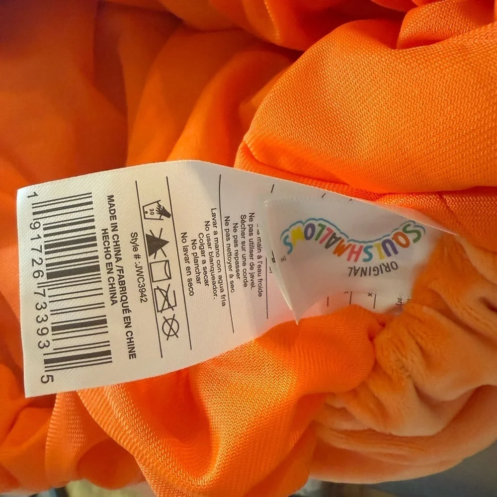 Squishmallows Charlon Kids Costume - Orange and Lavender